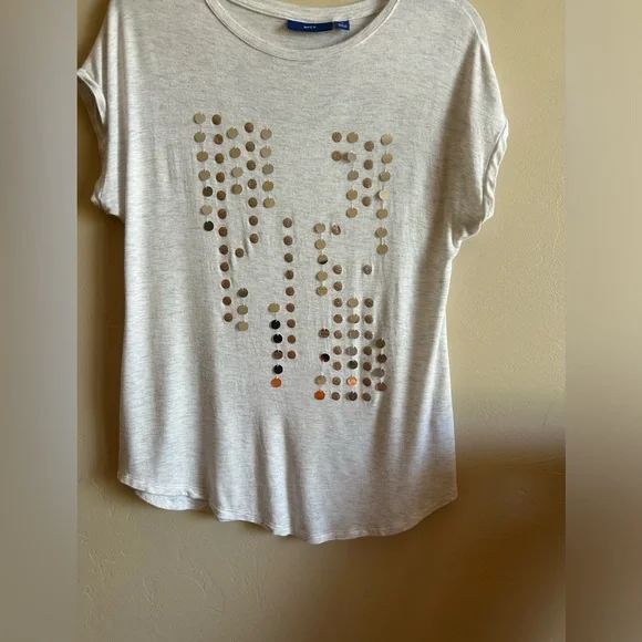 Apt. 9 Sequins and Glitter Size Small Top - Picture 1 of 9